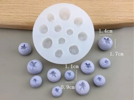 Molde silicona 11 arandanos